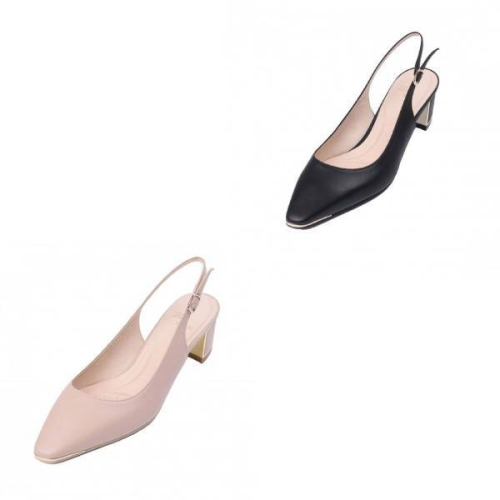 소다 ALO203 오블리크 쉐입 플레인 슬링백 ALO203