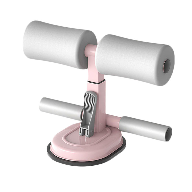 바디럽 흡착식 싯업벤치 그레이 핑크_이미지