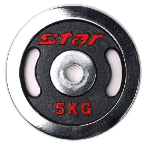 신신상사 스타스포츠 도금 원판 ER501 (2.5kg, 1개)_이미지