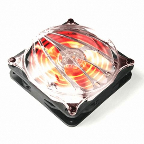 써멀테이크 싸이클로 80mm Red 패턴 팬 A2452_이미지