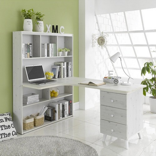 씨앤씨구스 디엘르 루미 서랍책장 책상세트