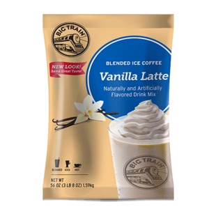 빅트레인 바닐라 라떼 믹스 파우더 1.59kg (5개)