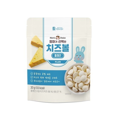 엄마가 선택한 치즈볼 플레인 20g