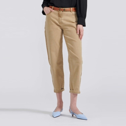 캐리스노트 캐쥬얼 세미 컬러 배기 데님팬츠 CN3FDP702BE_이미지