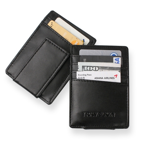 travelkin 해킹방지 7포켓 카드지갑 rfid 안티스키밍 여행용품_이미지