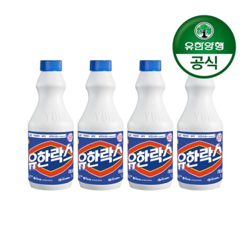 유한락스 레귤러 1L (4개)_이미지