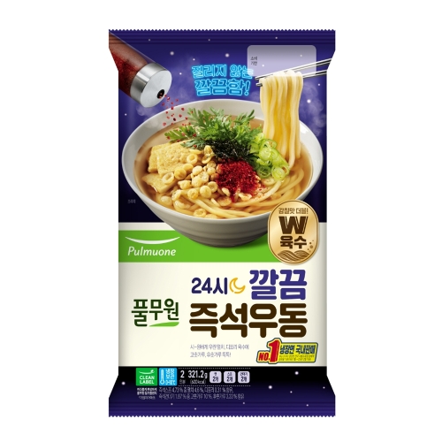 풀무원 24시 깔끔 즉석우동 321.2g