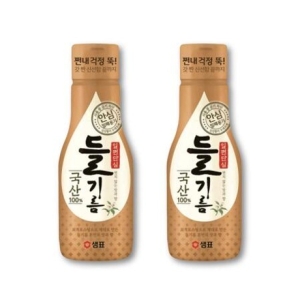 샘표식품 일편단심 국산 들기름 200ml 2병_이미지
