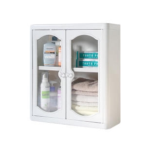 깔끔한 욕실장/욕실수납장/욕실선반/수건장/코너장