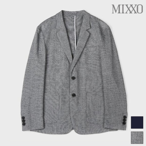 미쏘 남성 싱글 멜란지 자켓 MIMJK9504B_이미지
