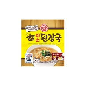 오뚜기 간편 미소 된장국 47.5g (10개)