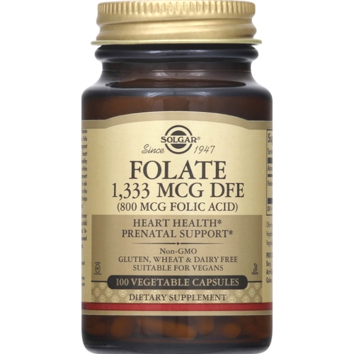솔가 엽산 1333MCG DFE 800MCG FOLIC ACID 100캡슐 (1개)