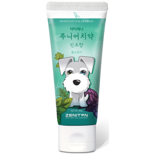 제니튼 닥터제니 주니어 치약 민트향 60g (1개)_이미지