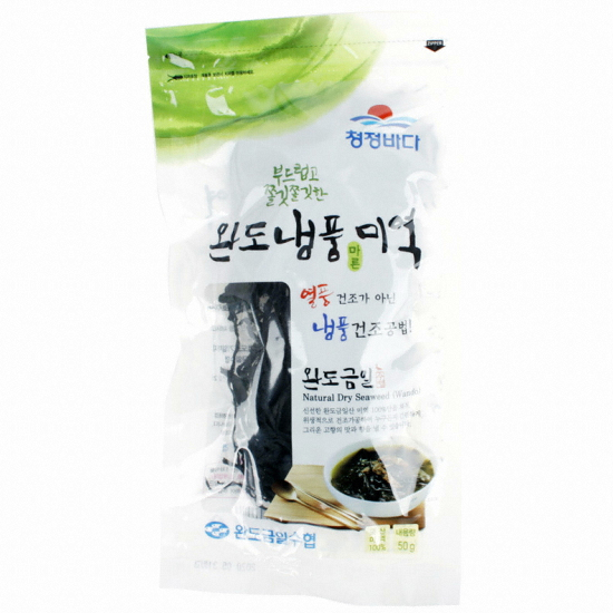 청정바다 냉풍 마른 미역 50g