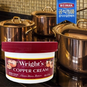 와이만 라이츠 쿠퍼크림 구리 스텐 탄냄비 연마제제거 놋 유기그릇 세척 세제