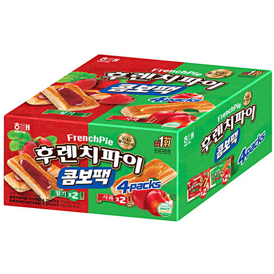 해태제과 후렌치파이 콤보팩 768g (3개)_이미지