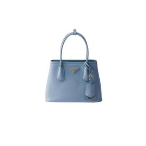 스몰 더블 사피아노 레더 백 아스트랄 블루 1BG443-2A4A
