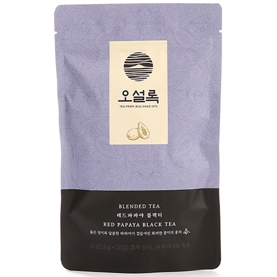 아모레퍼시픽 오설록 레드파파야 블랙티 20T (1개)