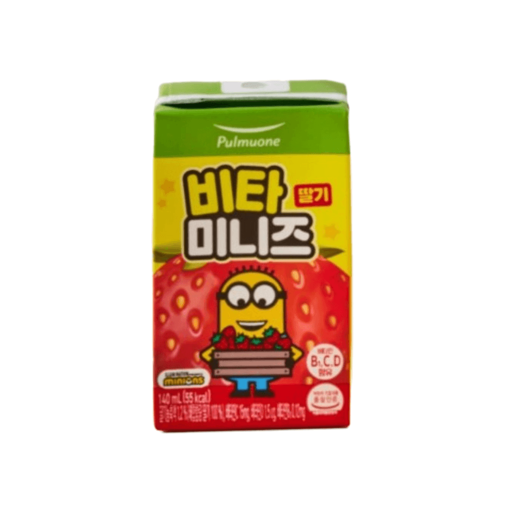 풀무원 비타 미니즈 딸기 140ml
