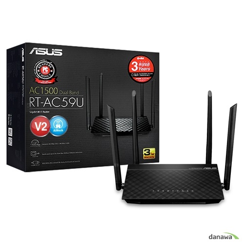 ASUS RT-AC59U V2 유무선공유기 (1Pack)