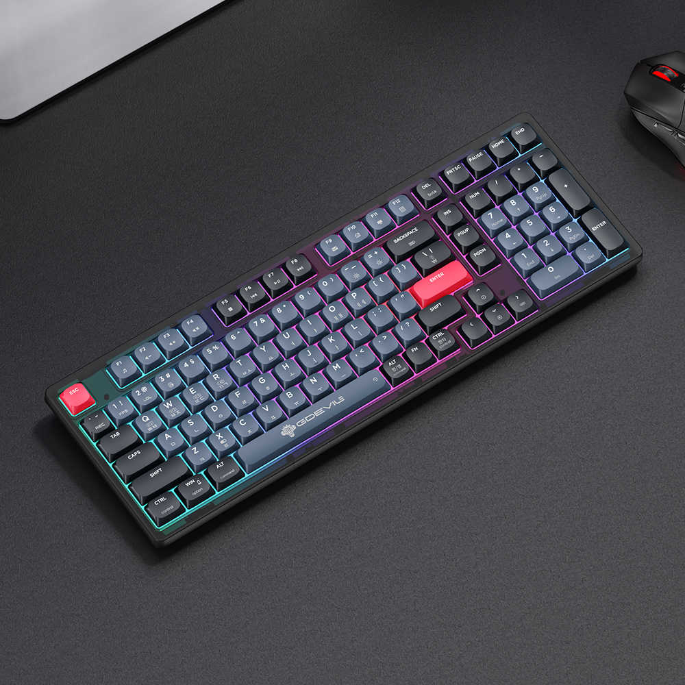 GDEVIL G912L CRUISE 유무선 기계식 (블랙블루)_이미지