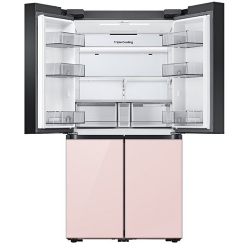 삼성전자 비스포크 글램 RF85DB90B2 (화이트+핑크)_이미지