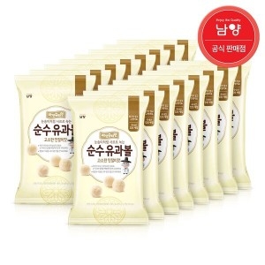아인슈타인 순수유과볼 고소한 인절미맛 30g