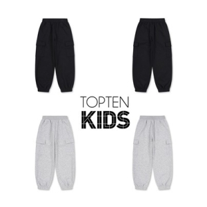 탑텐키즈 ToptenKids MKF1PT1203 남아 더블니트 카고 조거 스웨트팬츠_이미지