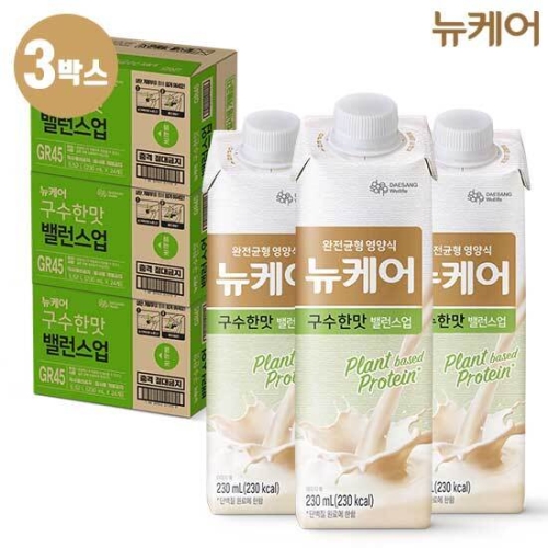 대상웰라이프 뉴케어 구수한맛 밸런스업 230ml (72개)_이미지