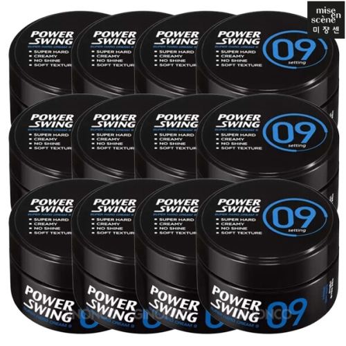 미쟝센 파워스윙 크림 왁스9 80g (12개)_이미지