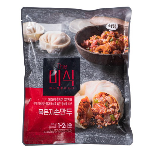 하림 The미식 묵은지손만두 350g