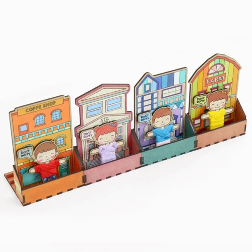 민화샵 민화 휴대폰 거치대 걱정인형 만들기