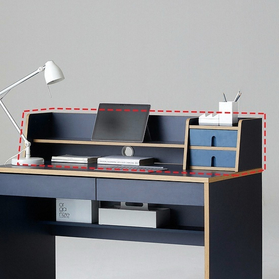 한샘 샘 책상선반 (120cm, 시공)_이미지