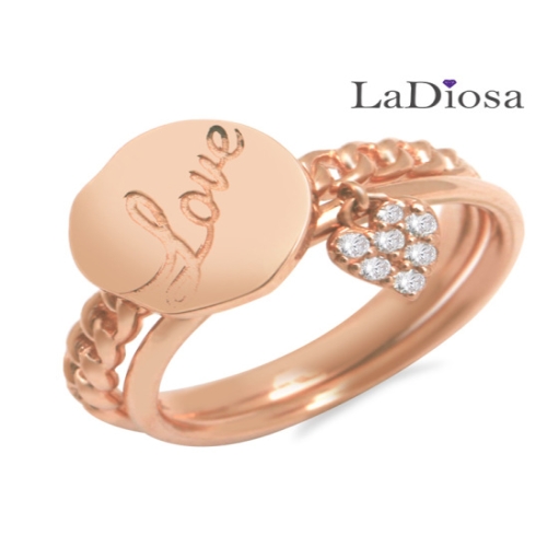 라디오사 18K 여성반지 LK18JJ-10861R_이미지