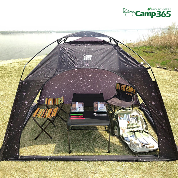 캠프365 히말라야 쉘터 텐트 중형 화이버글라스