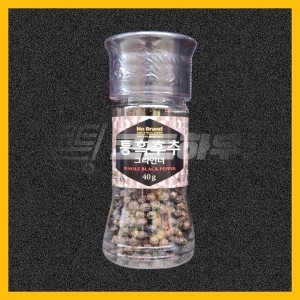 노브랜드 통흑후추 그라인더 40g