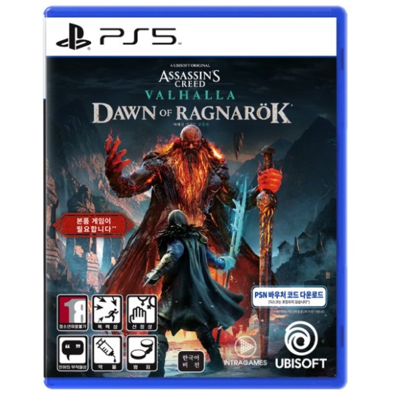 어쌔신 크리드: 발할라 라그나로크의 서막 한글판 PS5, 패키지코드_이미지