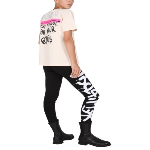 오프화이트 디스클래이머 DISCLAIMER 티셔츠 WITH 크리스탈 로고 21IDS50899_ B0040172192