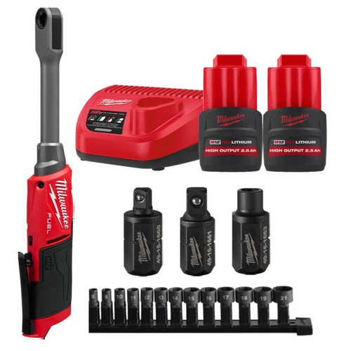 밀워키 M12 FPTR (2.5Ah, 배터리 2개)