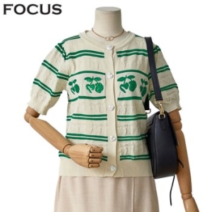  포커스 쟈가드장식가디건 FBM3F7PKC0557