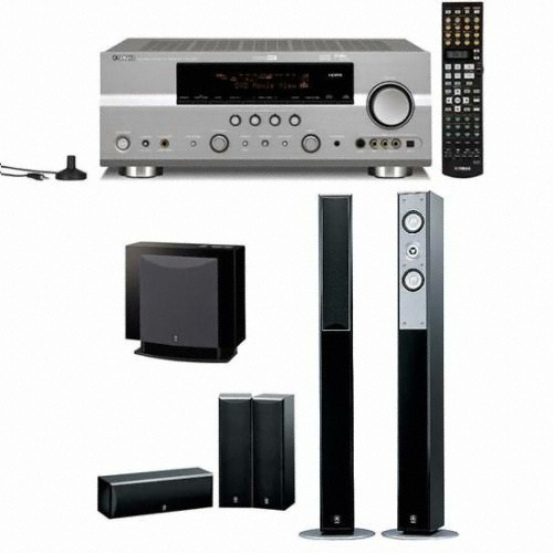 야마하 NS-125 Plus (YST-FSW100) + 야마하 AV리시버 (RX-V661)_이미지