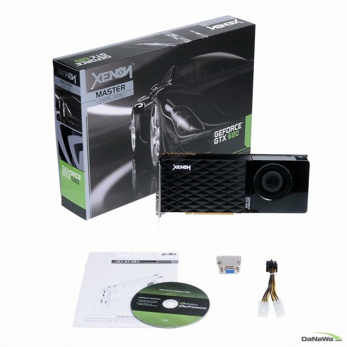 이엠텍 XENON 지포스 GTX680 Master D5 2GB_이미지