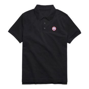 캐나다구스 베클리 블랙 PK 티셔츠 154160385