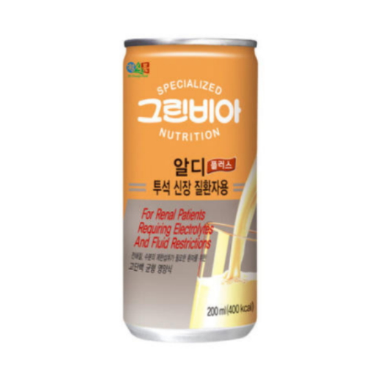 정식품 그린비아 알디 플러스 200ml (투석 신장 질환자용) (10개)