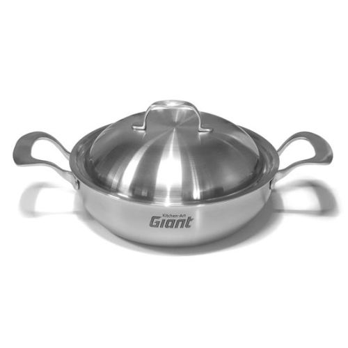 키친아트 IH 자이언트 통5중 스텐 전골냄비 (24cm)