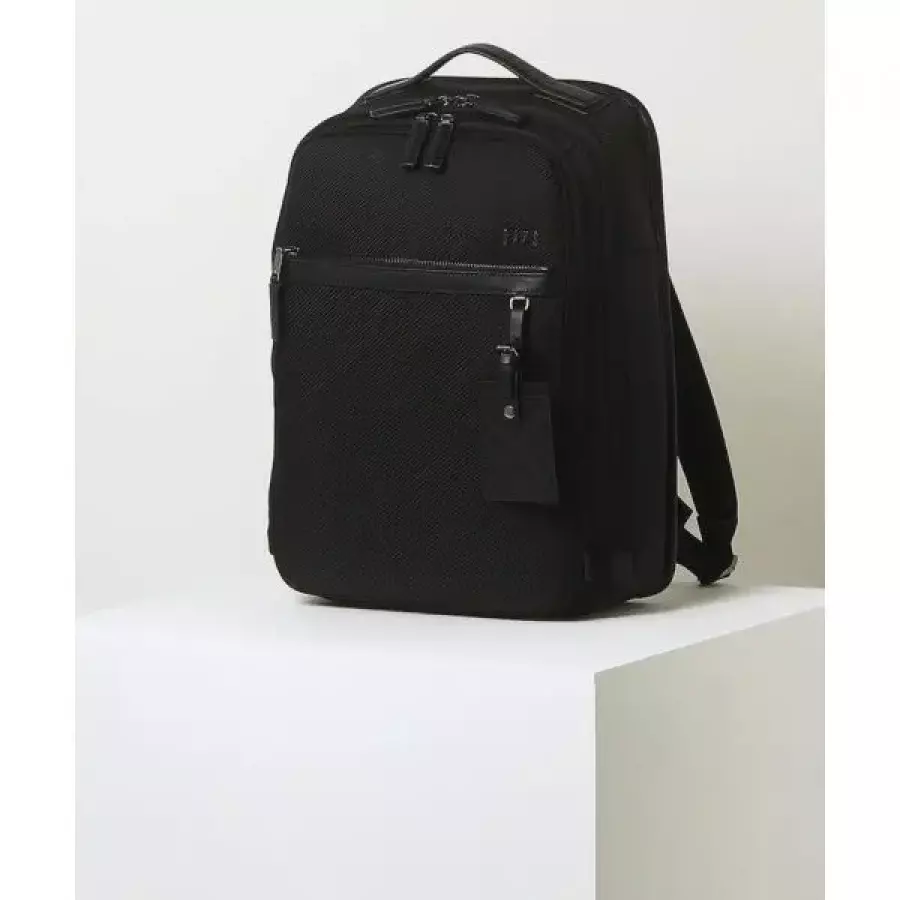닥스 MENS ACCESSORIES 블랙 로고장식 나일론 DBBA6F669BK_이미지