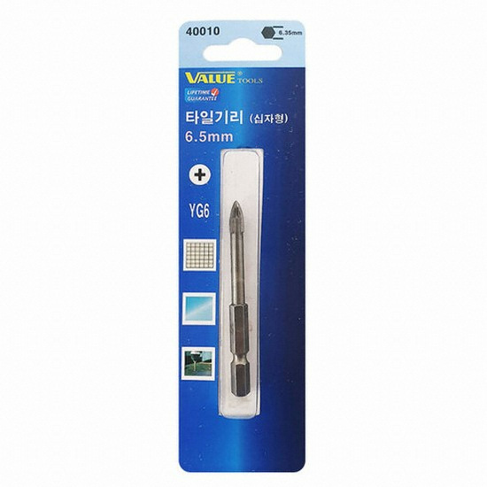 타일기리 십자형 6.5mm