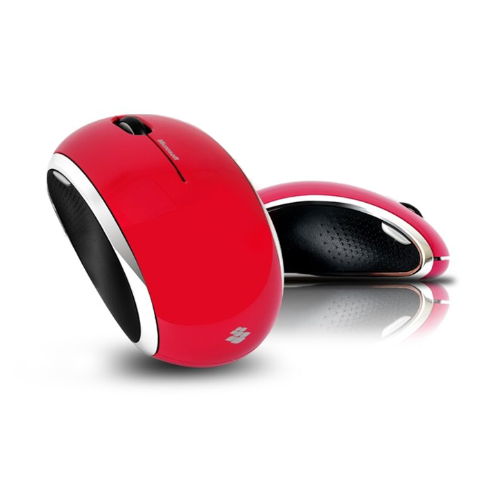 Microsoft 무선 Mobile Mouse 6000 (정품, 루비)_이미지