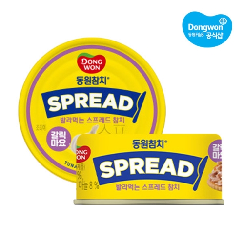 동원F&B 동원참치 스프레드 갈릭마요 100g (1개)_이미지