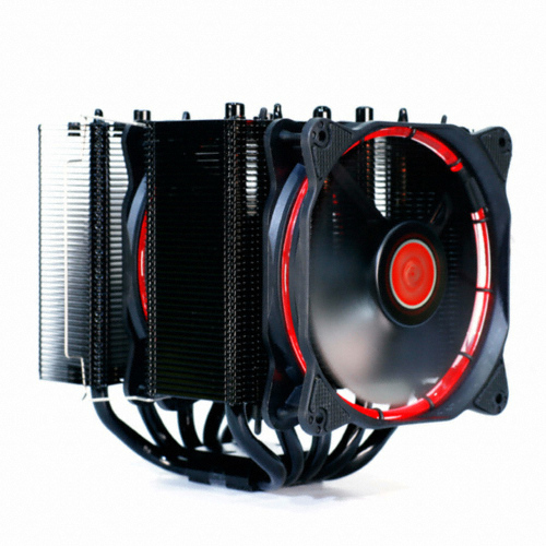 RAIJINTEK TISIS CORE EDITION + AURA12 2팬 패키지 (레드)_이미지